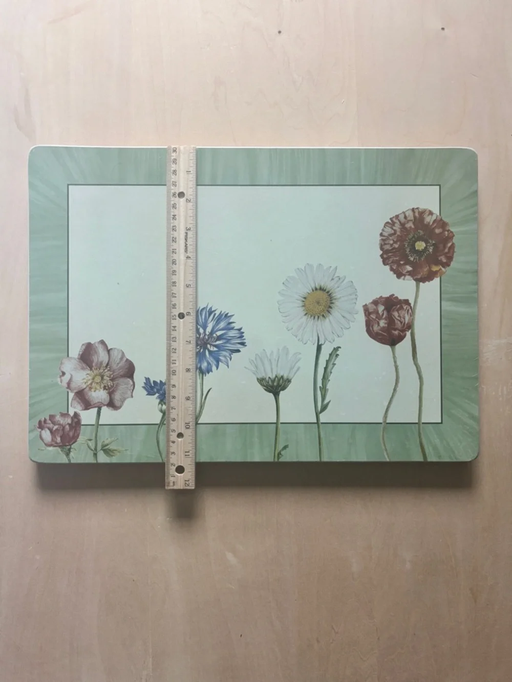 NIB Set Of 4 Villeroy & Boch Flora Corkboard Placements
